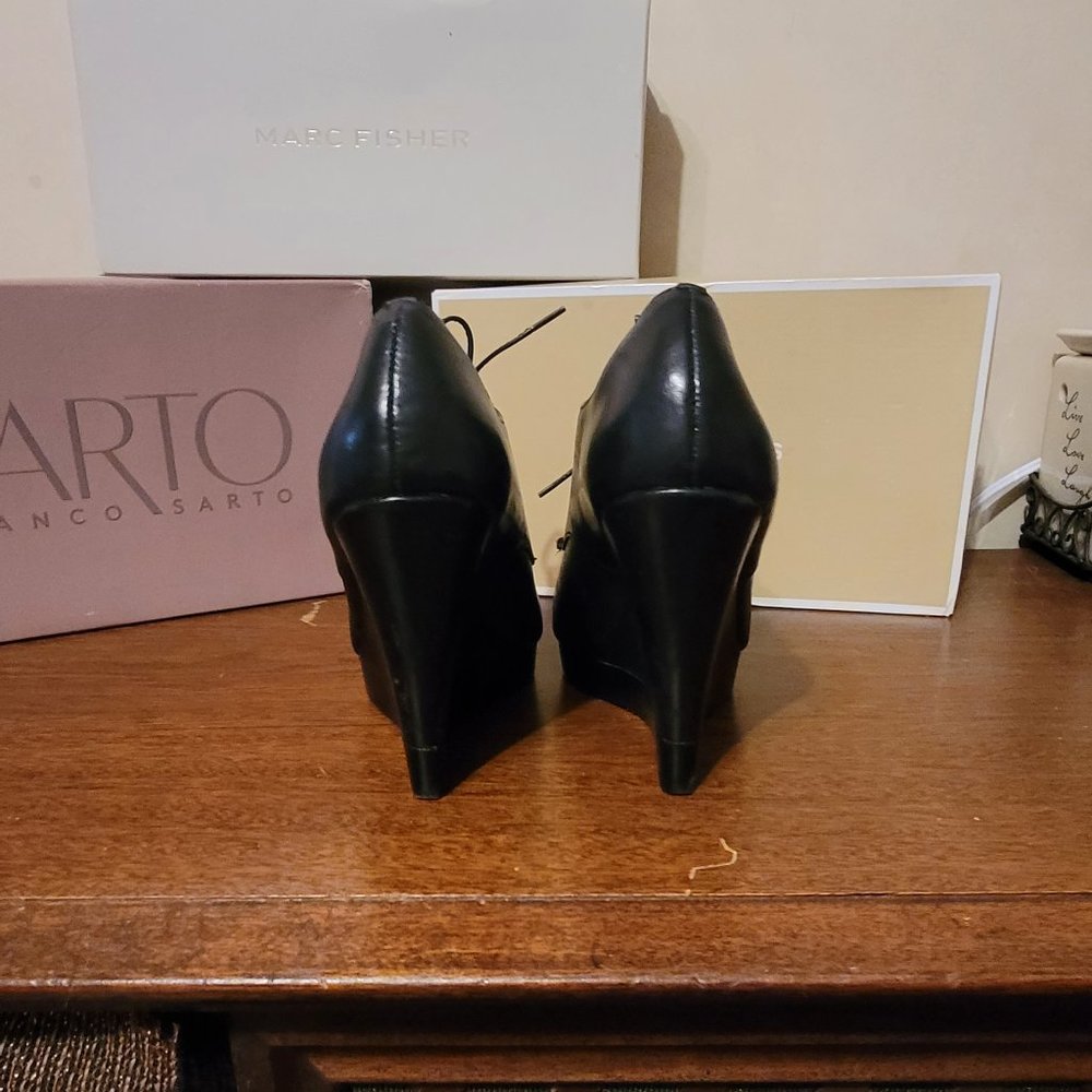 KORS Michael Kors leather wedges - Picture 3 of 12